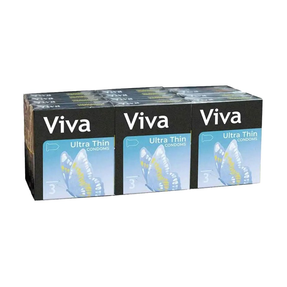 Презервативи латексні Viva Ультратонкі, 12*3 шт